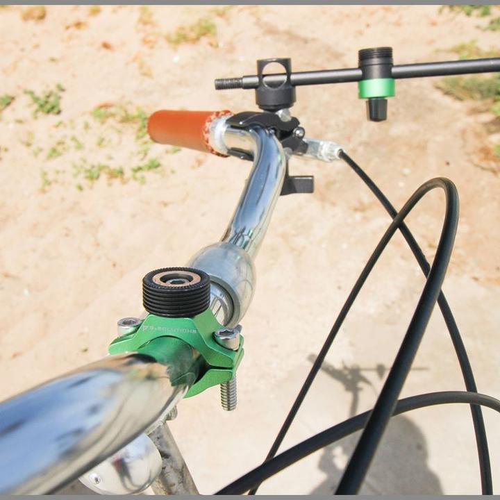 Actual product image 9.Solutions 9. Solutions Quick mount receiver on handlebars