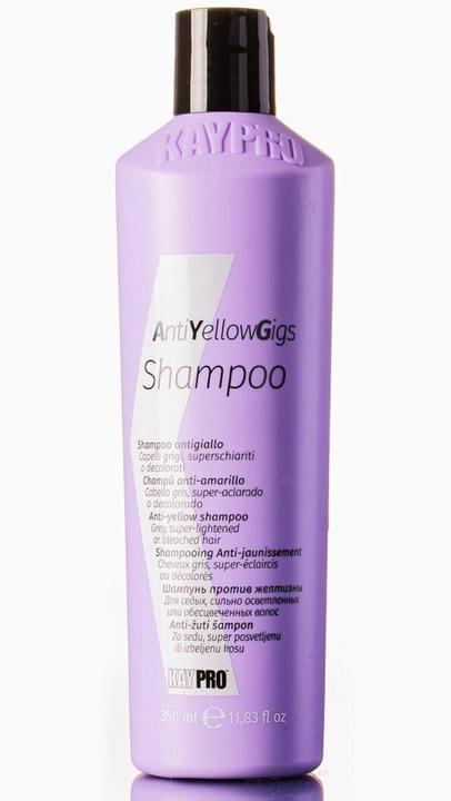 Image du produit Kay Color KEPRO Kay Pro Shampooing anti-jaune pour cheveux blonds, décolorés ou gris 350ml (350 ml, Shampoing liquide)
