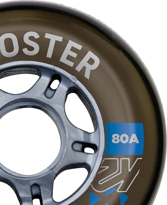 Actual product image K2 BOOSTER 76MM 80A 8-WHEEL PACK W ILQ 5 (76 mm, 80A)
