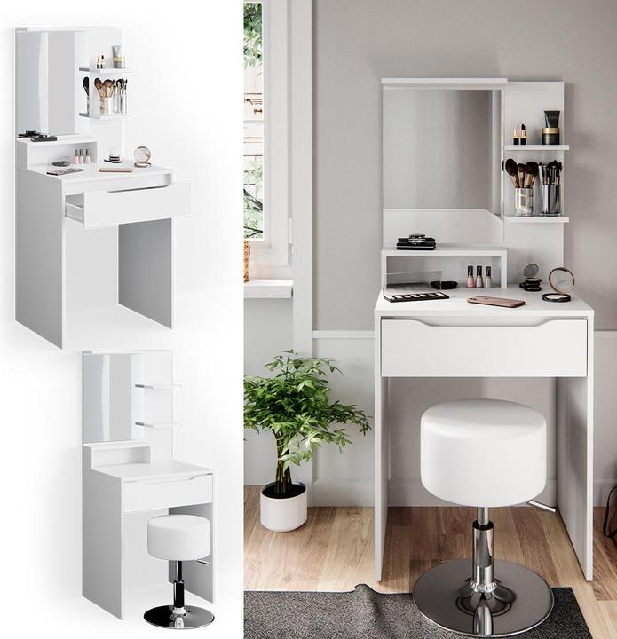Produktbild Vicco Ruben mit Hocker (60 x 48 x 142.70 cm)
