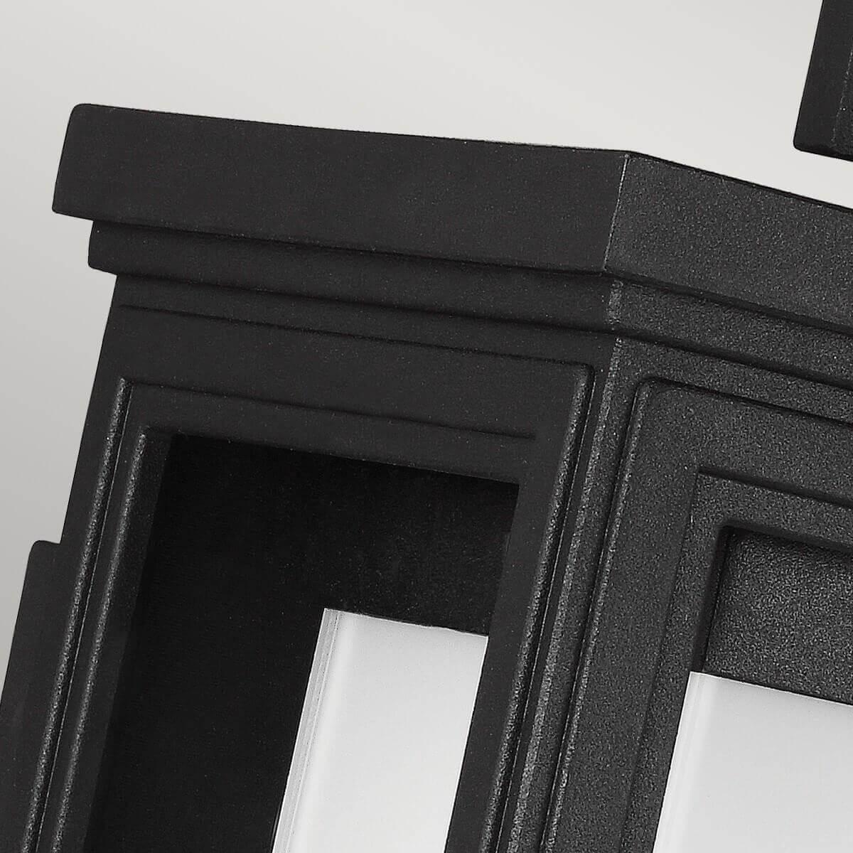 Thumbnail - Elstead Lighting, Wandleuchte + Deckenleuchte, Roscoe Aussen-Wandleuchte E27 29cm Strukturiertes Schwarz IP44 Anti-Meerw...
