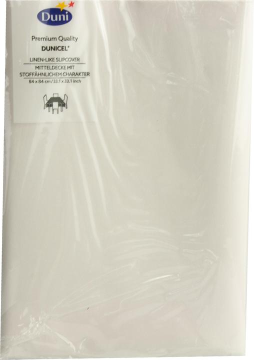 Produktbild Duni Mitteldecke 84 x 84 cm weiss (84 x 84 cm)