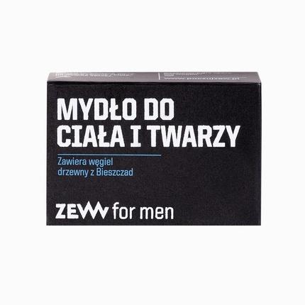 Produktbild ZEW for men Body and Face Soap Charcoal (Flüssigseife, 85 ml)