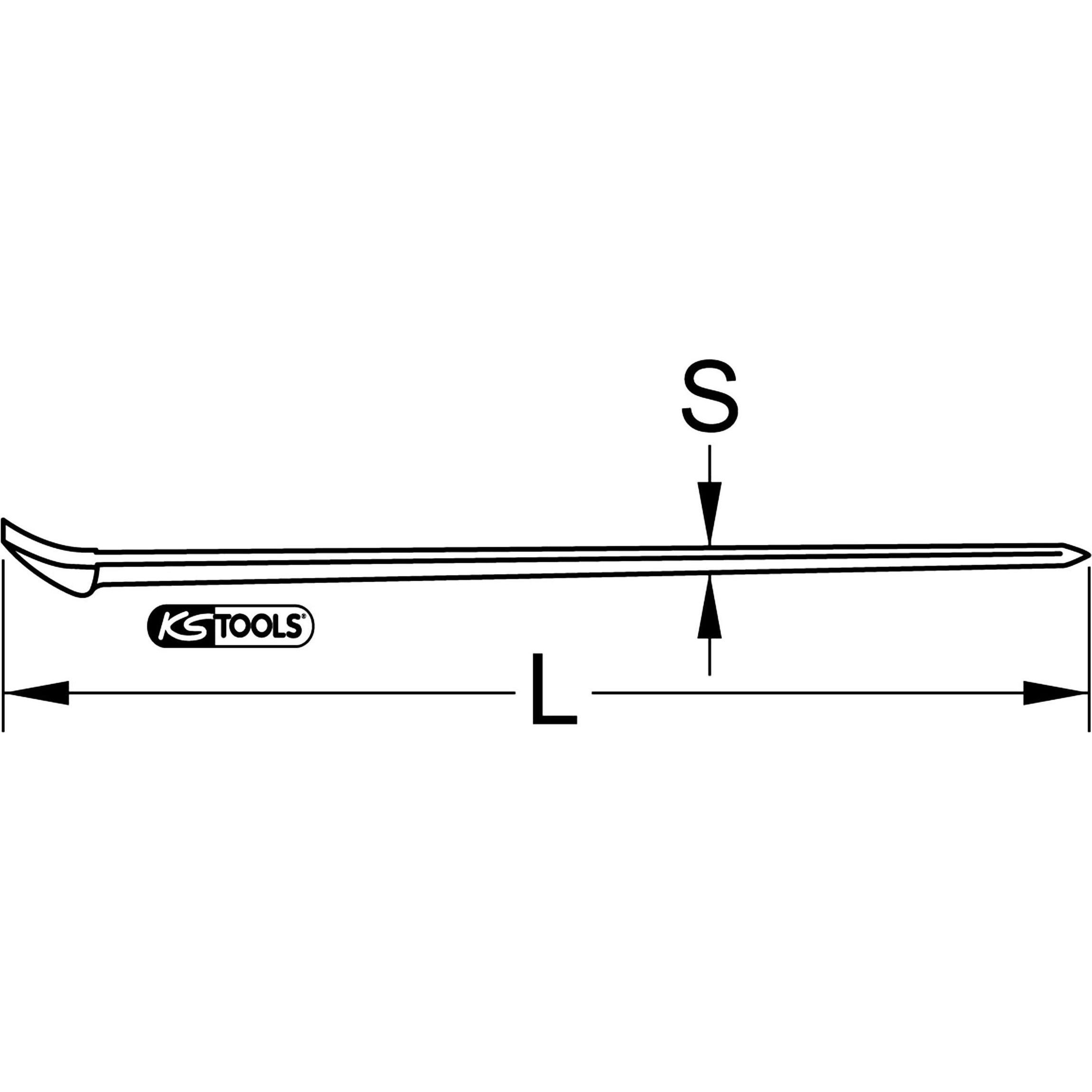Thumbnail - KS Tools, Meissel, BRONZEplus Brechstange