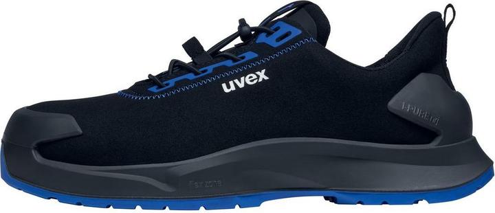 Produktbild Uvex Sports uvex 1 x-craft Halbschuhe S2 68149 schwarz, blau Weite 12 Grösse 50 (S2, 50)
