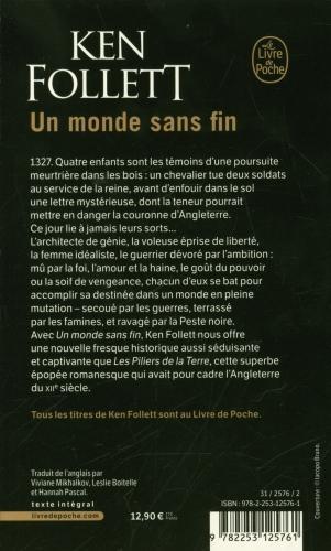 Produktbild Un monde sans fin (Französisch, Ken Follett, 2010)
