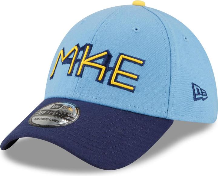 Produktbild New Era 39Thirty Cap - CITY CONNECT Milwaukee Brewers - S/M (S, M)