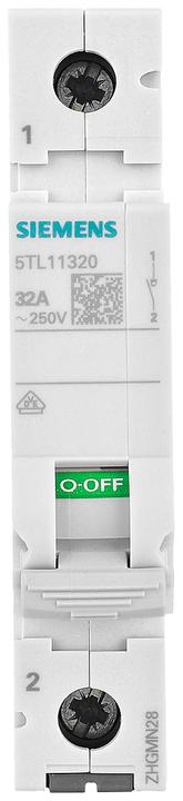 Produktbild Siemens 32A single pole