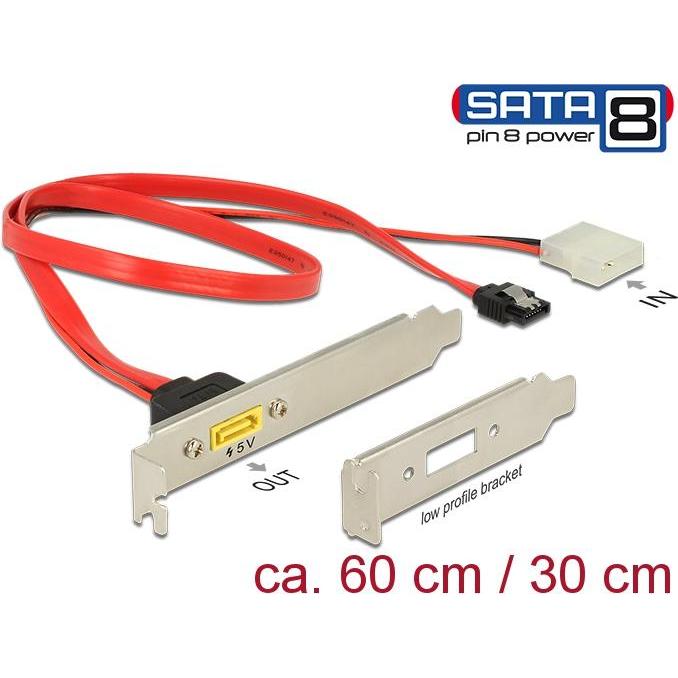 Thumbnail - Delock SATA-Kabel Serial ATA 150/300/600, Interne Kabel (PC)