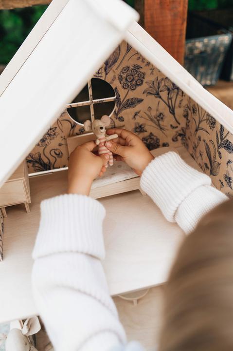 Immagine prodotto Milin Casa delle bambole in legno vintage Flower