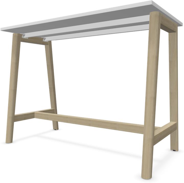Actual product image Narbutas Nova Wood high table (140 x 70 x 105 cm)