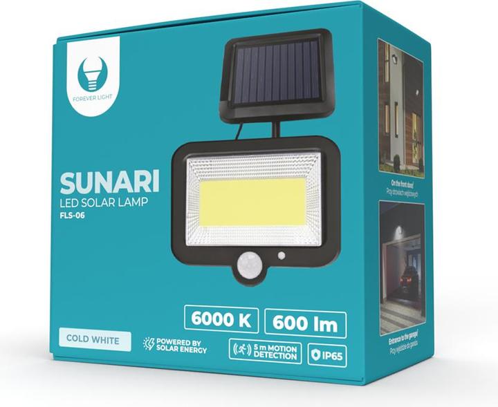 Produktbild Forever Light Sunari Solarlampe LED (600 lm, IP65)