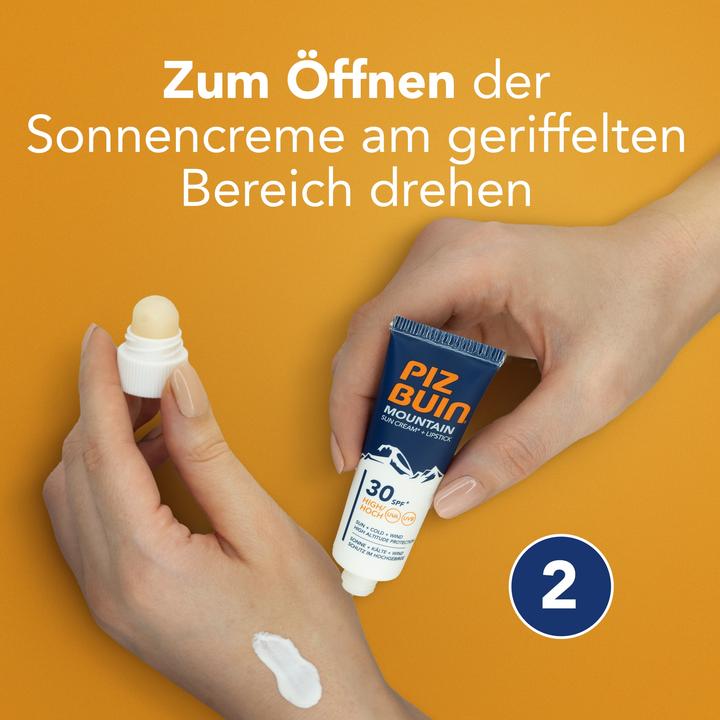 Immagine prodotto Piz Buin Montagna (Stick solare, Crema solare, SPF 30, 20 ml, 33 g)