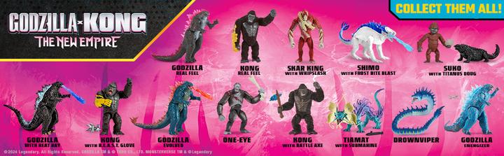 Immagine prodotto Monsterverse Godzilla x Kong - Real Feel, 15 cm Kong (271-35233)