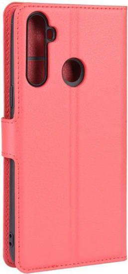 Actual product image MU Classic Litchi Leather Bookcover Series (Realme 5 Pro)