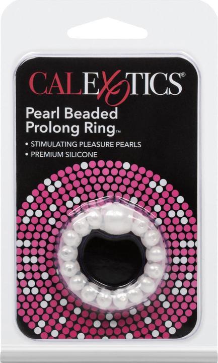 Produktbild CalExotics Pearl Beaded Prolong Ring® - White (3.75 cm)