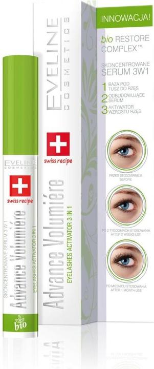 Eveline Cosmetics Advance Volumiere Eyelash Activator 3in1 10 ml (10 ml)