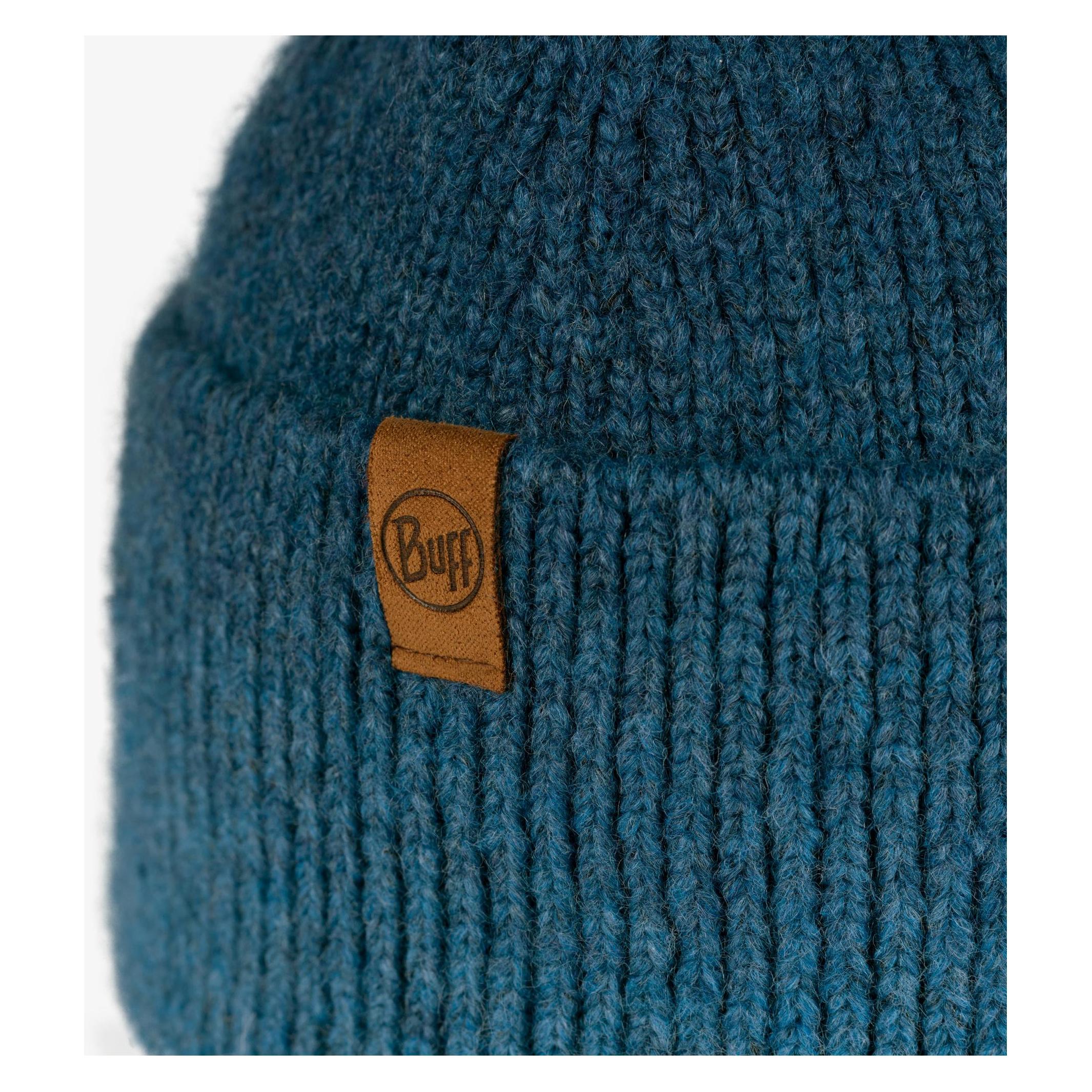 Buff, Unisex, Pet, Gebreide Muts Marin Denim, Blauw, (Eén Maat Voor Iedereen)
