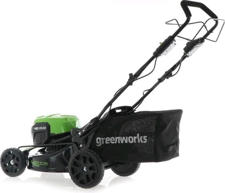 Image du produit Greenworks GD48LM46SP Tondeuse à gazon sans fil46 cm (Fonctionnement sur batterie)