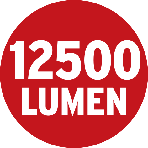 Actual product image Brennenstuhl Hybrid construction spotlight (12500 lm)