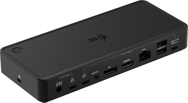Image du produit i-tec USB-C Dual KVM Display Docking Station 4K (USB-C, 9 Ports)