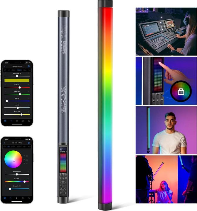 Actual product image Neewer Rod light TL60RGB LED photo-video light RGB 20 Watt