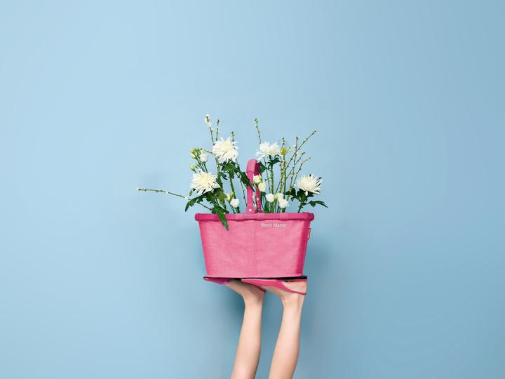 Actual product image reisenthel carrybag frame twist pink