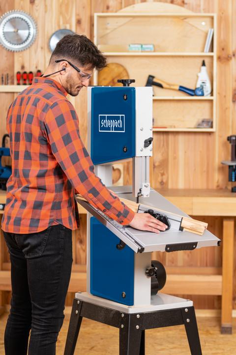 Actual product image Scheppach Band saw