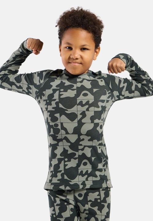 Actual product image Odlo Adventurer Active Warm Base-Layer-Shirt mit Print (80)