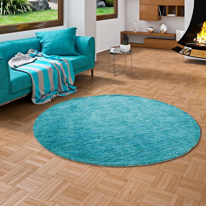 Actual product image Theko Nature carpet Indo Gabbeh Ella (Ø 200 cm)