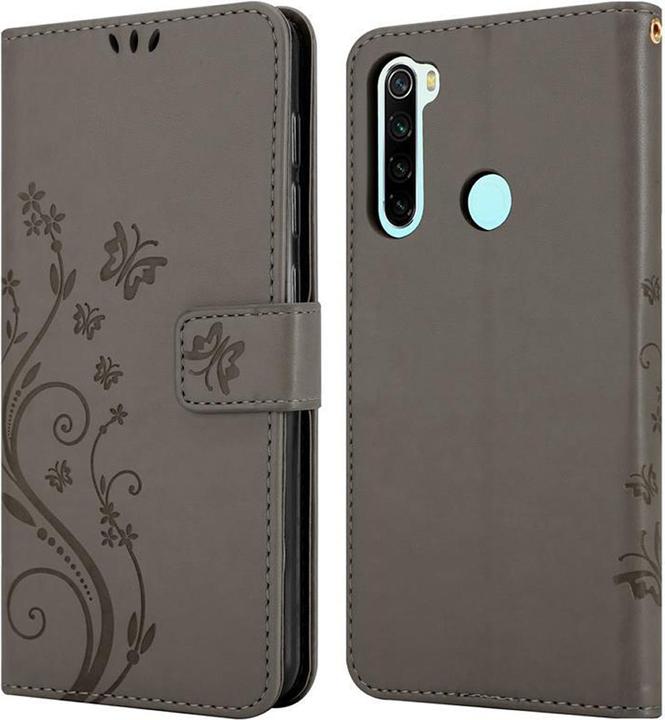 Image du produit Cadorabo Couverture du livre de fleurs (Xiaomi Redmi Note 8, Xiaomi Redmi Note 8 2021)