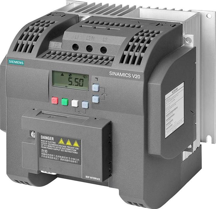 Siemens Frequency inverter 6SL3216-5BE17-5CV0 0.75 kW 380 V, 480 V