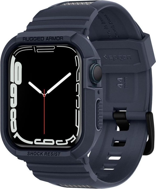 Actual product image Spigen RUGGED ARMOR "PRO" Apple Watch 4 / 5 / 6 / 7 / 8 / SE (44 / 45 MM) CHARCOAL GRAY
