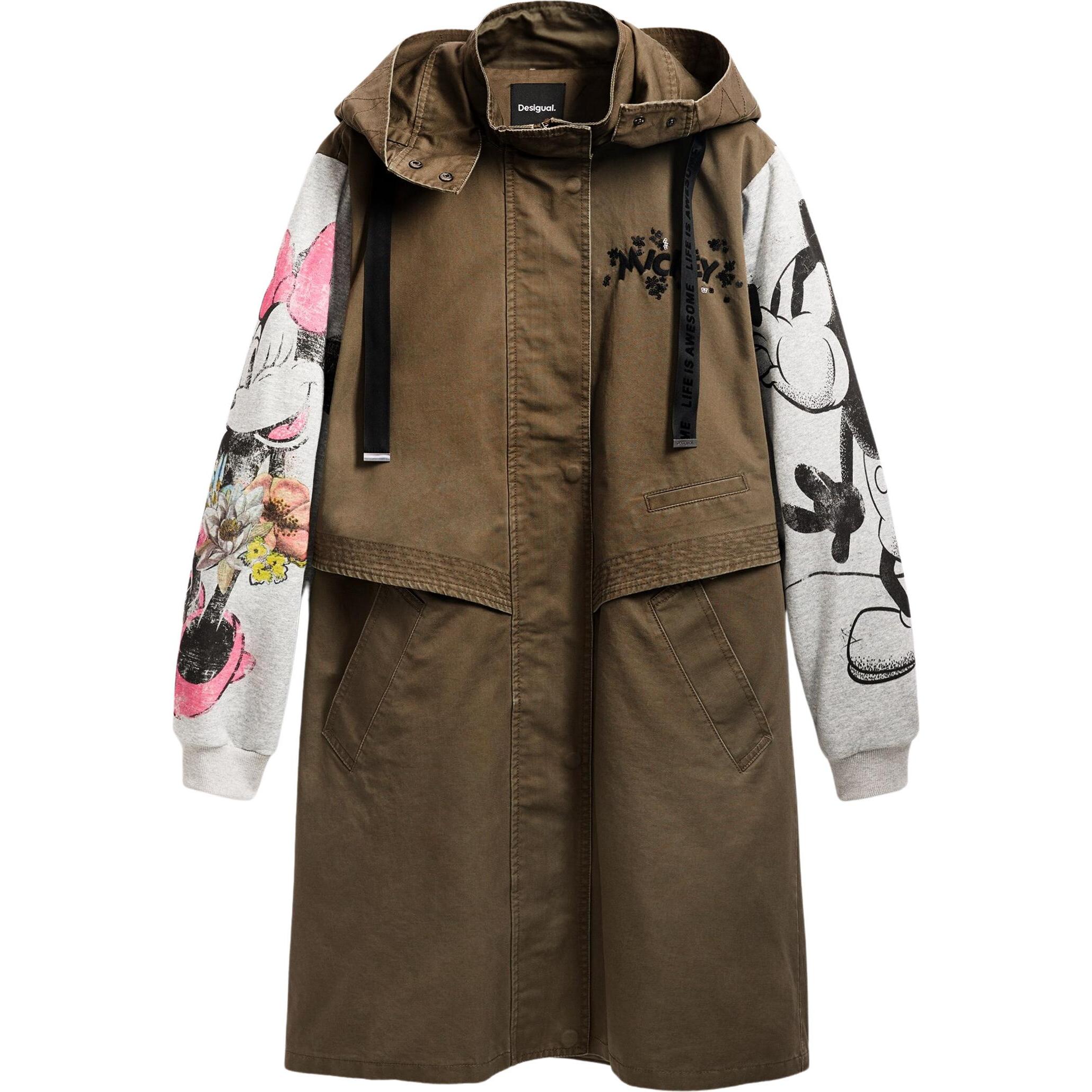 Desigual, Damen, Jacke, Disney (L), Grün, L
