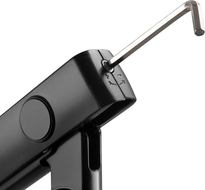 Produktbild Silverstone SST-ARM13- Single LCD LED Monitor Arm with mechanical spring design, adjustable, 90° Rot (Tisch, 32.01")