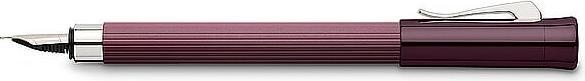 Actual product image Graf von Faber Castell Füllfeder Tamitio bordeaux M (Berry, Bordeaux red, Dark Bordeaux)