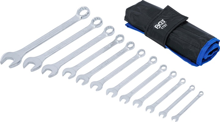 Actual product image BGS Combination spanner set (22 mm, 8 mm, 10 mm, 14 mm, 21 mm, 18 mm, 11 mm, 7 mm, 12 mm, 19 mm, 17 mm, 20 mm, 15 mm, 13 mm, 6 mm, 9 mm, 16 mm)