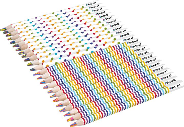Produktbild Betzold Regenbogenstifte (Regenbogen, Tupfen, 24 x)