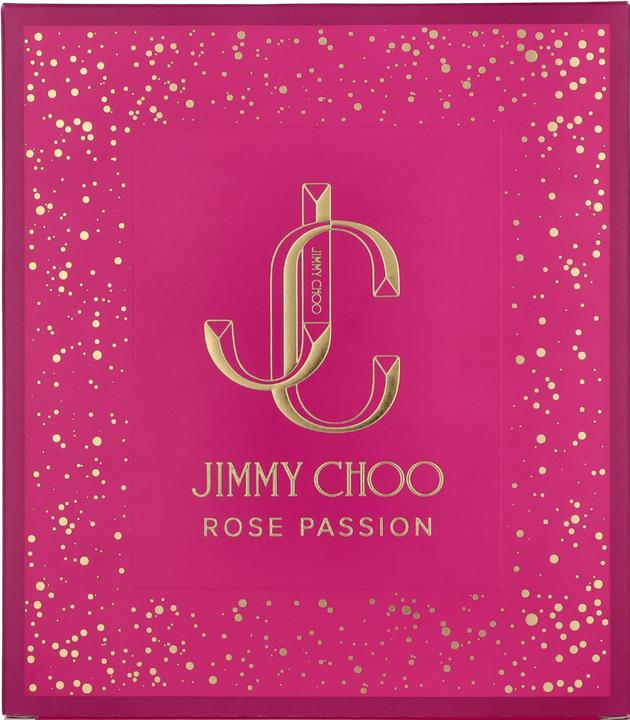 Produktbild Jimmy Choo Rose Passion Gift Set 60ml EDP + 100ml Body Lotion (Körperpflegeset, Parfum Set)