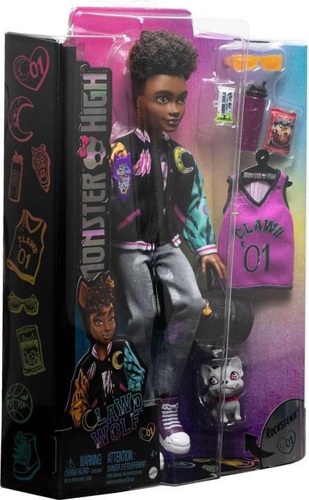 Actual product image Monster High - Doll with Pet - Clawd