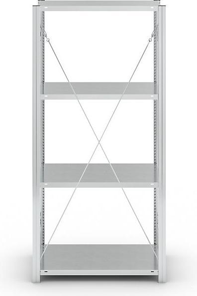 Actual product image eurokraft pro Shelf plug-in rack, galvanized