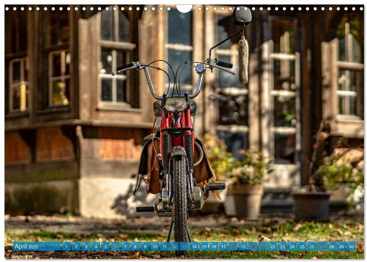 Actual product image Das Mofa meiner Jugend (Wandkalender 2025 DIN A3 quer), Monatskalender (A3)