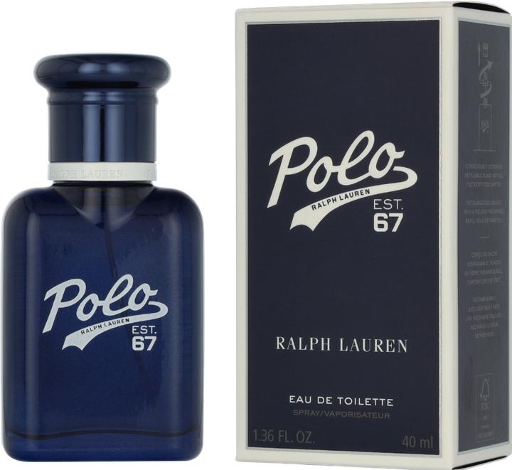 Image du produit Ralph Lauren Polo 67 Eau de Toilette Cologne pour Homme Boisé Parfum Solaire Avec Ananas Bergamote Vetiv (Eau de toilette, 40 ml)