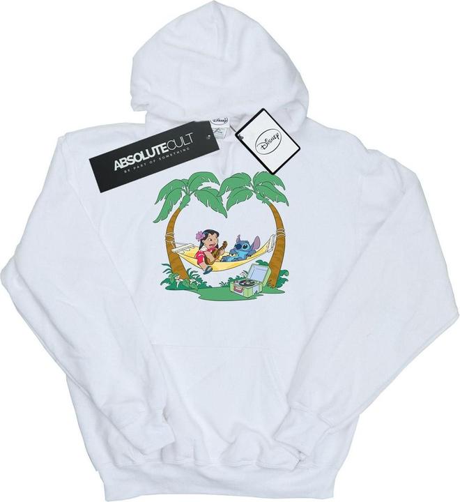 Immagine prodotto Disney Lilo And Stitch Play Some Music Felpa con Cappuccio Donna (XXL)