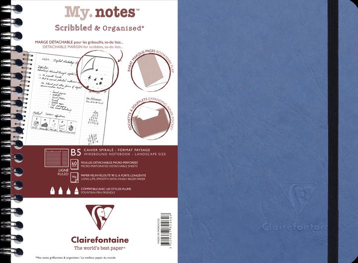 Immagine prodotto Clairefontaine BORSA DELL'ETÀ Il mio. Libretto di appunti (B5, Righe, Copertina rigida)