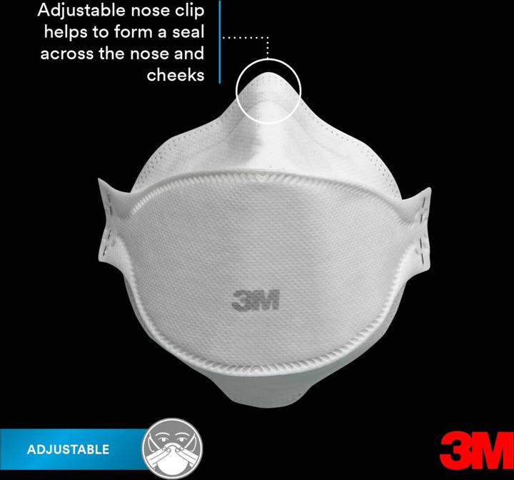 Actual product image 3M Respirator 9320PRO5 (FFP2, 5 x)