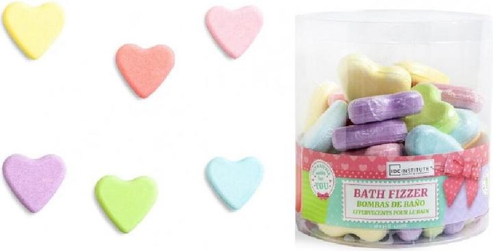 Actual product image IDC Institute Bath pump heart 35 g (Bath truffles)