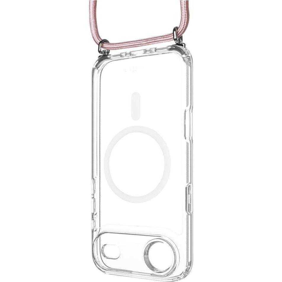 Fixed MagPure Neck Case mit rosa Umhängeband für Apple iPhone Air (Apple iPhone Air), Cover smartphone, Pink, Rosa