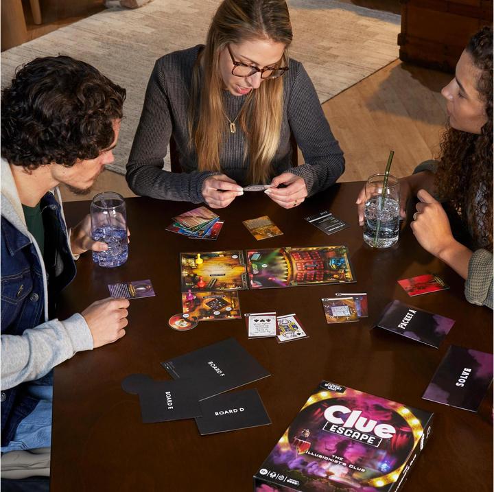 Image du produit Hasbro Gaming Clue Escape The Illusionists Club Le club des magiciens (Allemand)
