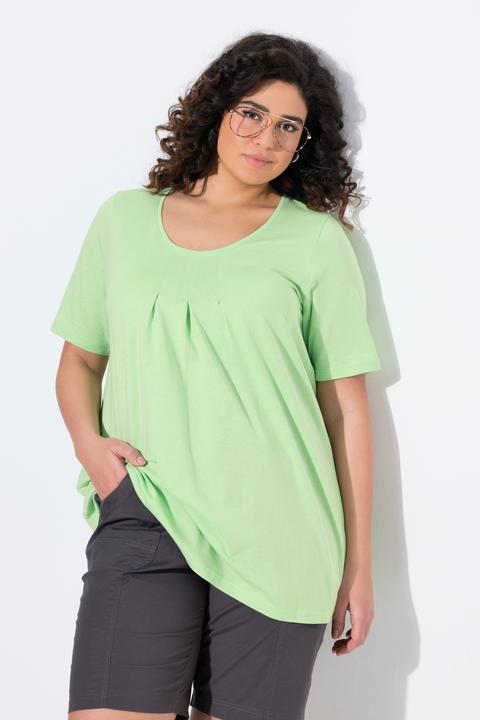 Actual product image Ulla Popken Essential Front Pleat Tee (42, 44)